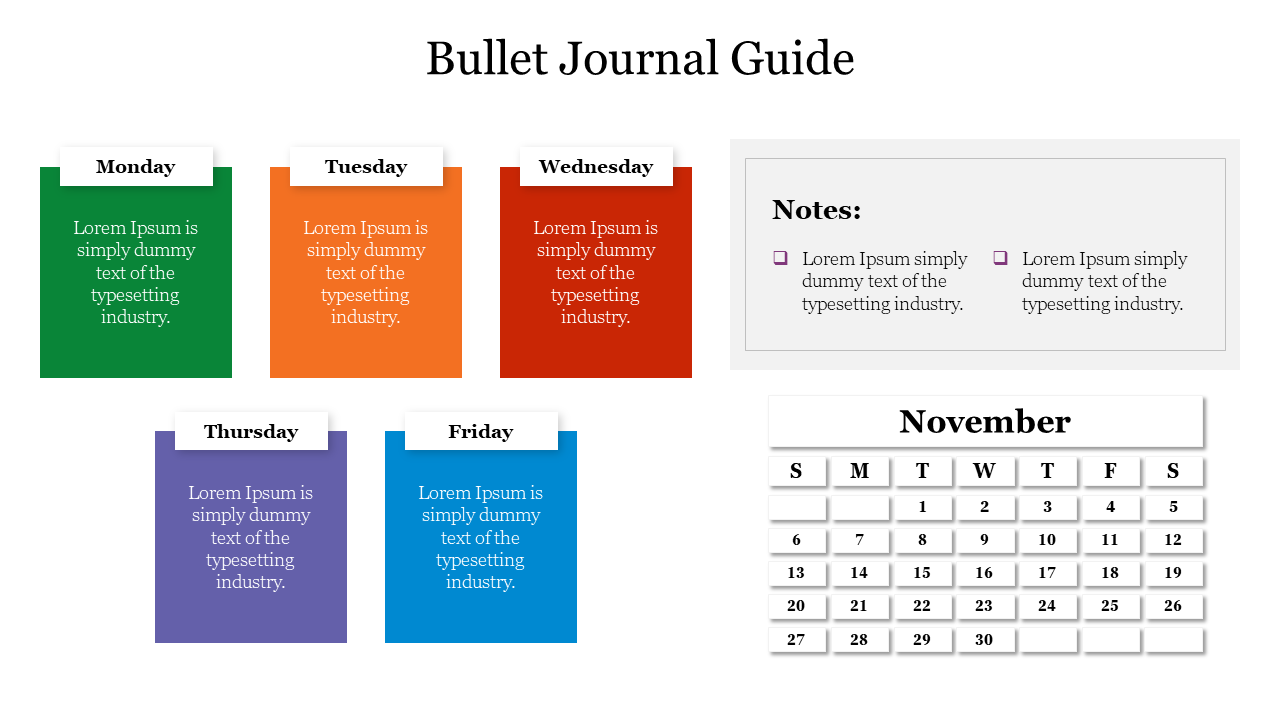 Bullet Journal Guide